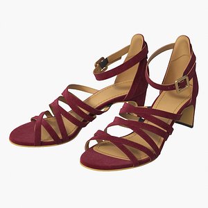 Womens shoes 02 3D model