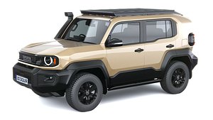 3D Toyota Land Cruiser FJ Offroad 2027