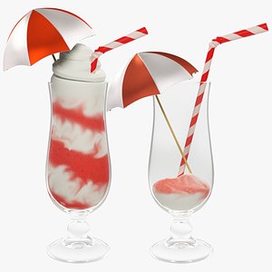 Milkshake 3D, Incl. drink & beverage - Envato Elements