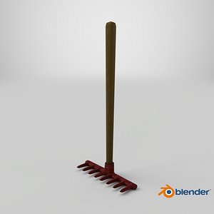 3D rake model