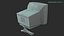 Retro Monitor 3D model