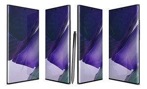 3D samsung galaxy note20 ultra model