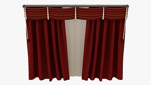 curtain 3d model