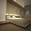 Modernes japanisches Schlafzimmer