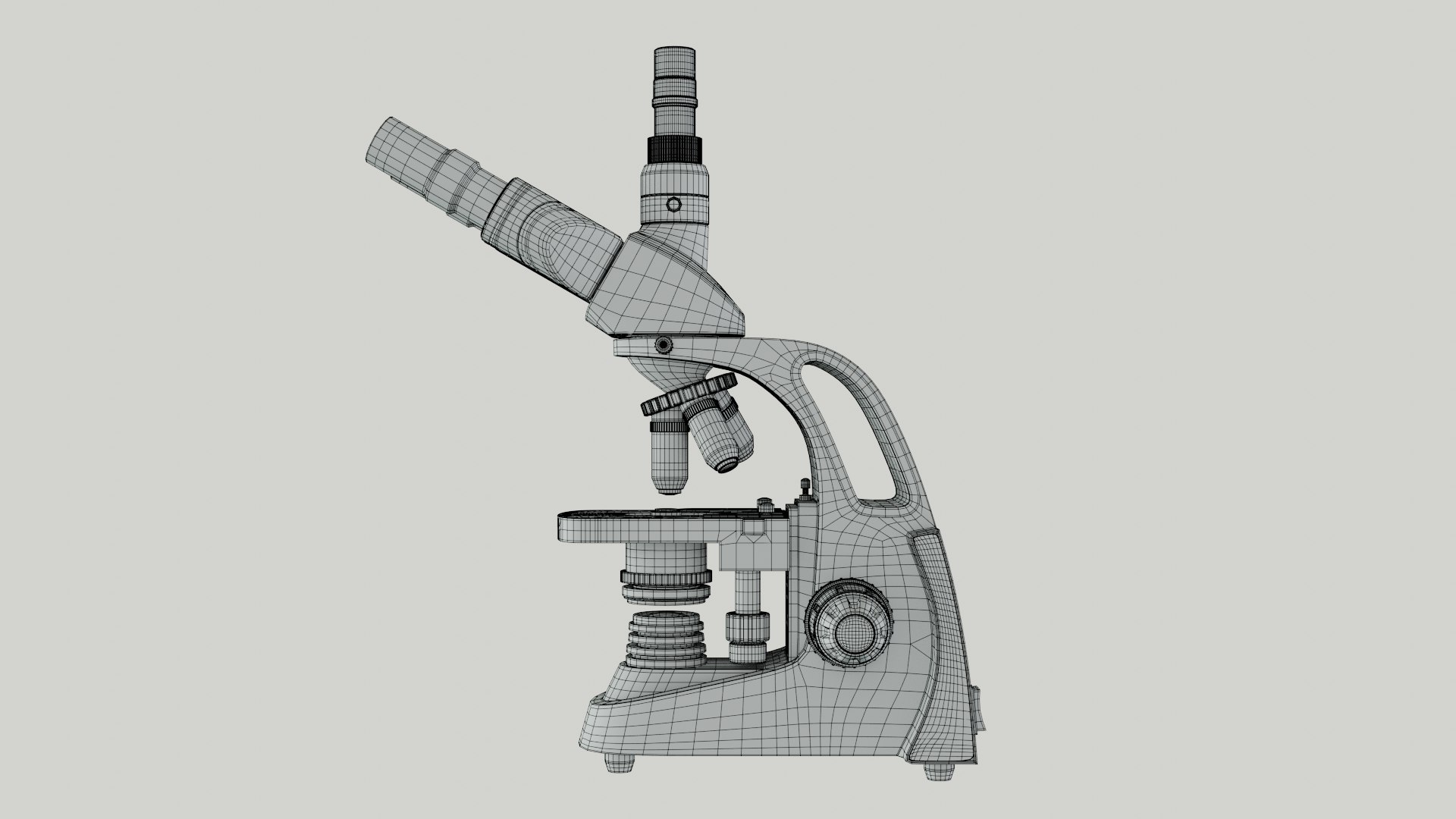 Lab Microscope Model - TurboSquid 1760267