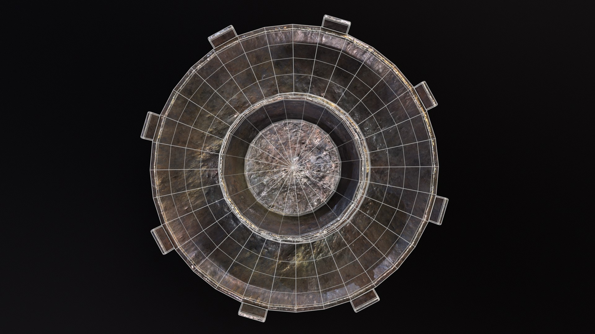 3D Dungeon Fire Pit Model - TurboSquid 2174925