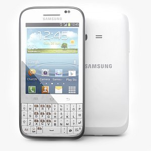 3d model samsung galaxy chat b5330