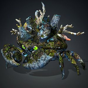 3D Crab Monster-V2c model