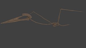 3D hatzegopteryx skeleton