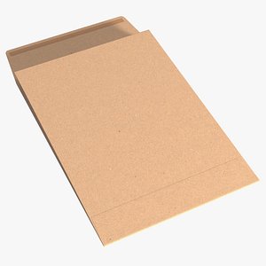 Gusset Envelope Craft Paper Rigged