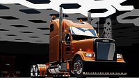 Modelo 3D del Freightliner Classic XL custom