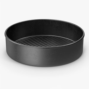 Metal Cake Pan 3D