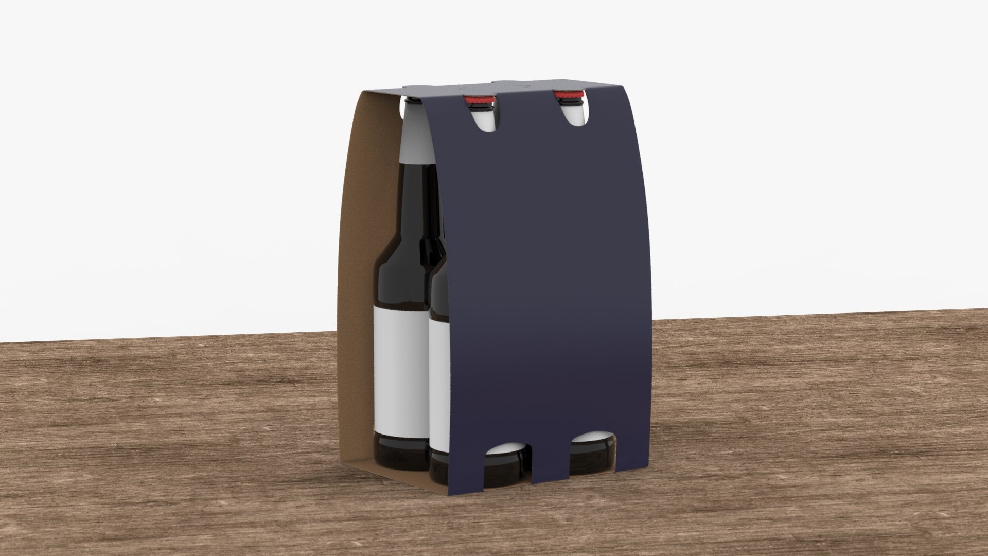 3D Beer Bottles Holder Packaging - TurboSquid 1822363