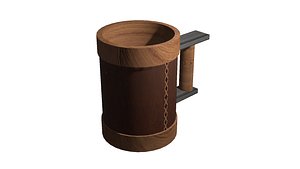 3D Old Mug1 model