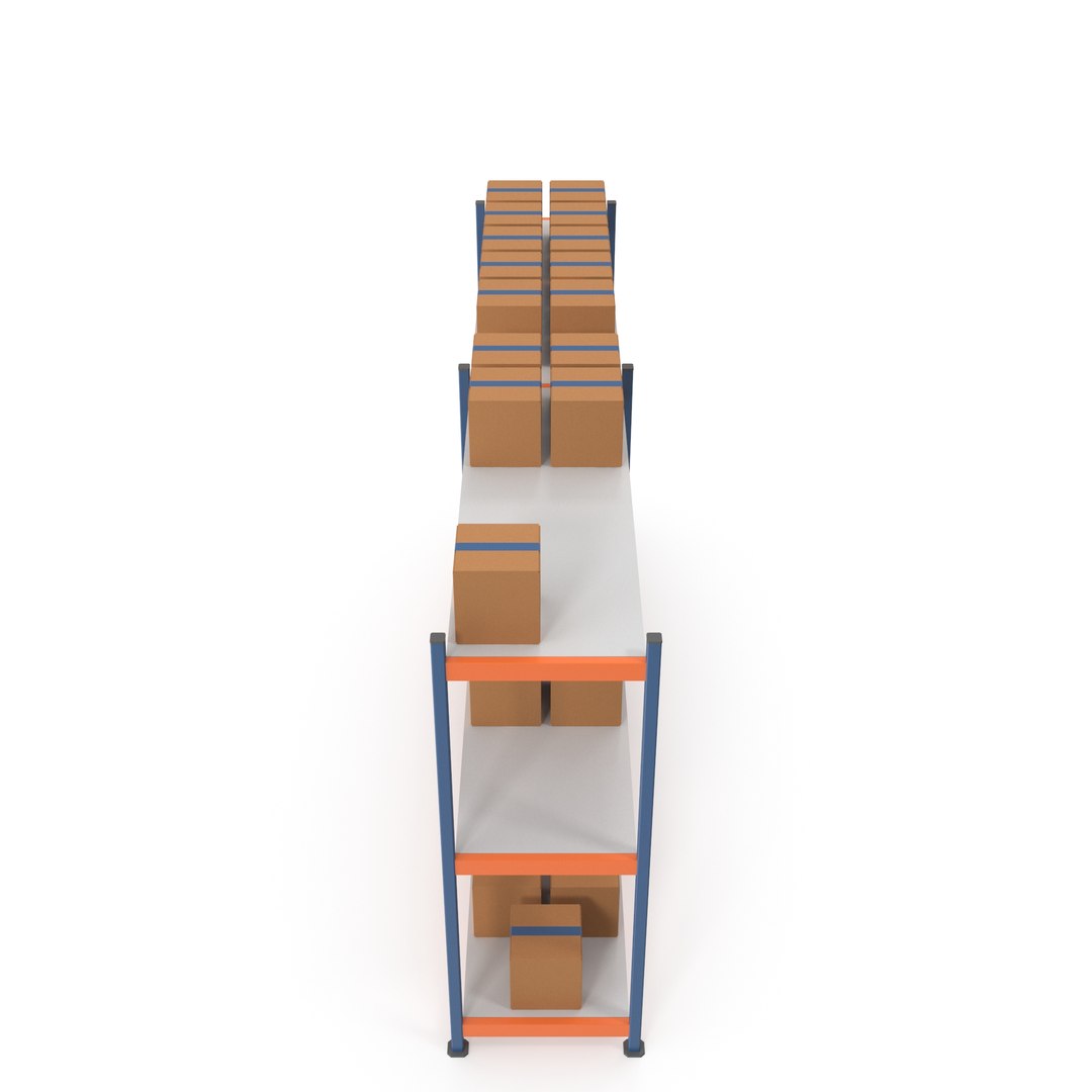 Industrial Racking Systems – High Quality 3D Models (Bundle) Model ...