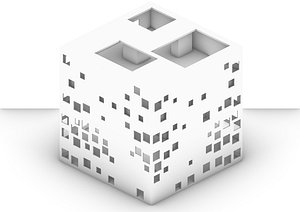 Zollverein School of management and design 3D model