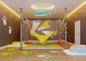 ClimbingSwing Frame Set for Sensory Integration Therapy