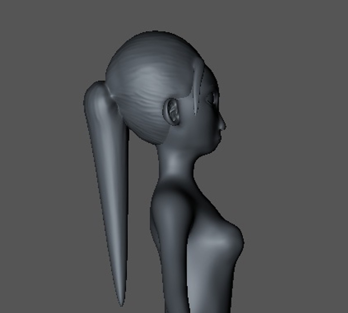 3D untextured woman model - TurboSquid 1461330