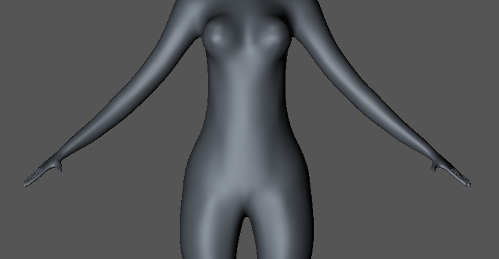 3D untextured woman model - TurboSquid 1461330