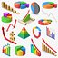 Graph Chart Arrows Collection