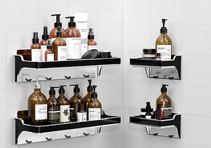 Bathroom Cosmetics Rack 01