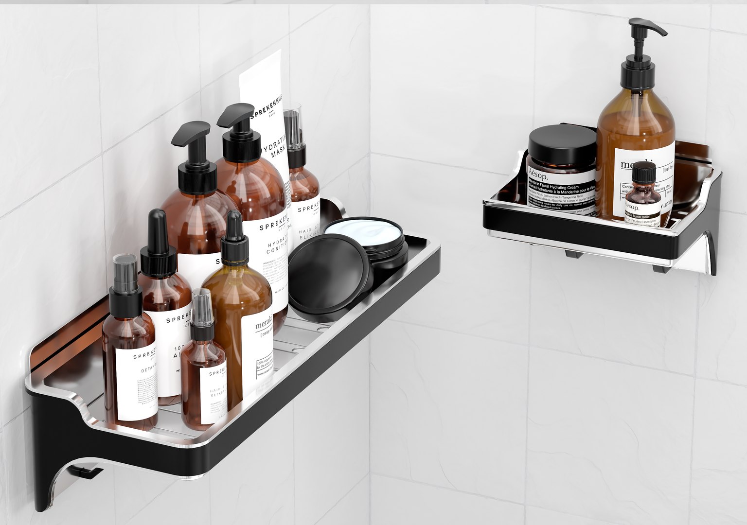 Bathroom Cosmetics Rack 01 Model - TurboSquid 2285789