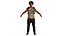AAA MODÈLE 3D AFRO NEGRO MALE - PERSONNAGE RIGGED GAME READY