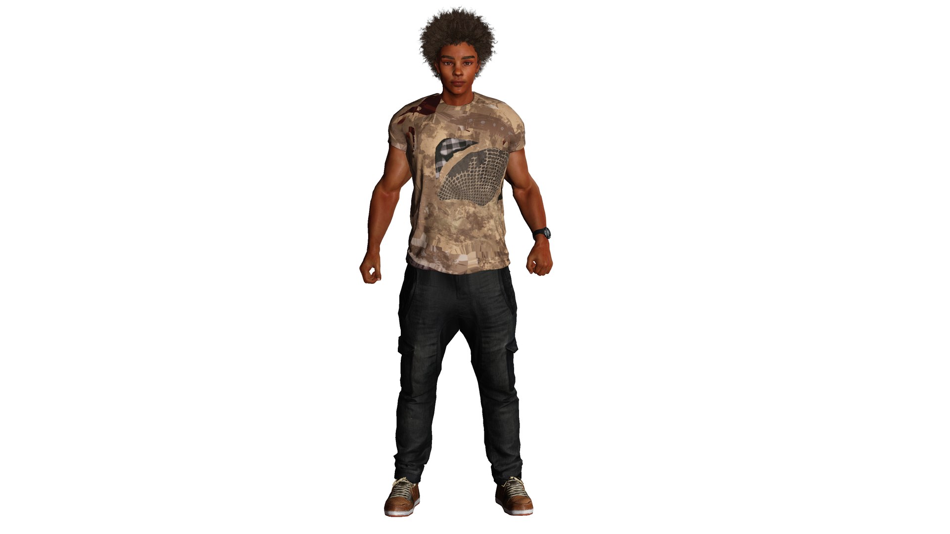 AAA 3D MODEL AFRO NEGRO MALE - RIGGED GAME READY CHARACTER 3D model https://p.turbosquid.com/ts-thumb/Di/QZSVkJ/BU/11/png/1676618143/1920x1080/fit_q87/0faf1052c3ea39ca3ed7d8ee9b4184e526a6c199/11.jpg