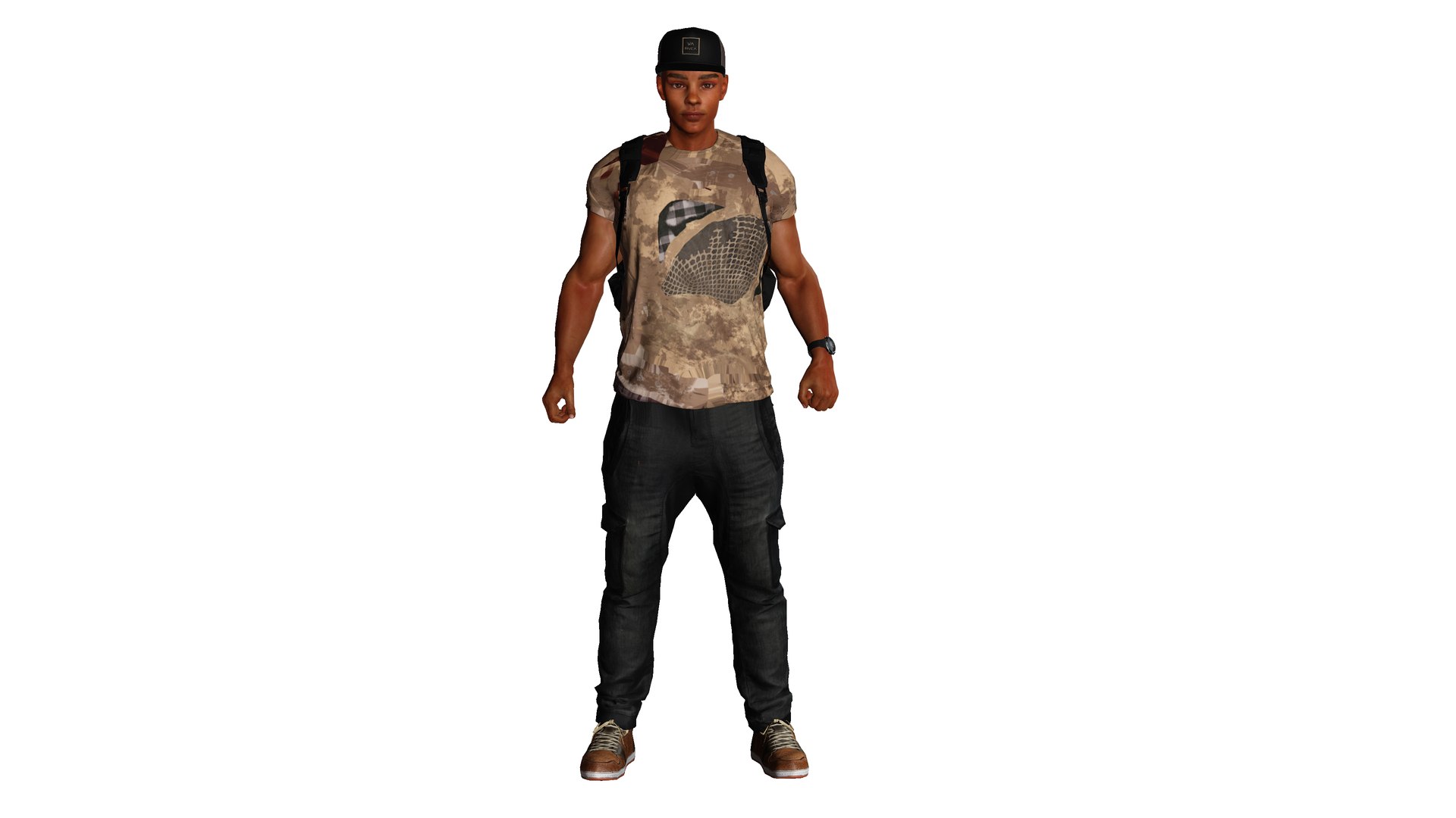 AAA 3D MODEL AFRO NEGRO MALE - RIGGED GAME READY CHARACTER 3D model https://p.turbosquid.com/ts-thumb/Di/QZSVkJ/CA/9/png/1676618137/1920x1080/fit_q87/00f488f6af84432d7595066574d7351c0808d409/9.jpg