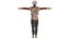 AAA MODÈLE 3D AFRO NEGRO MALE - PERSONNAGE RIGGED GAME READY