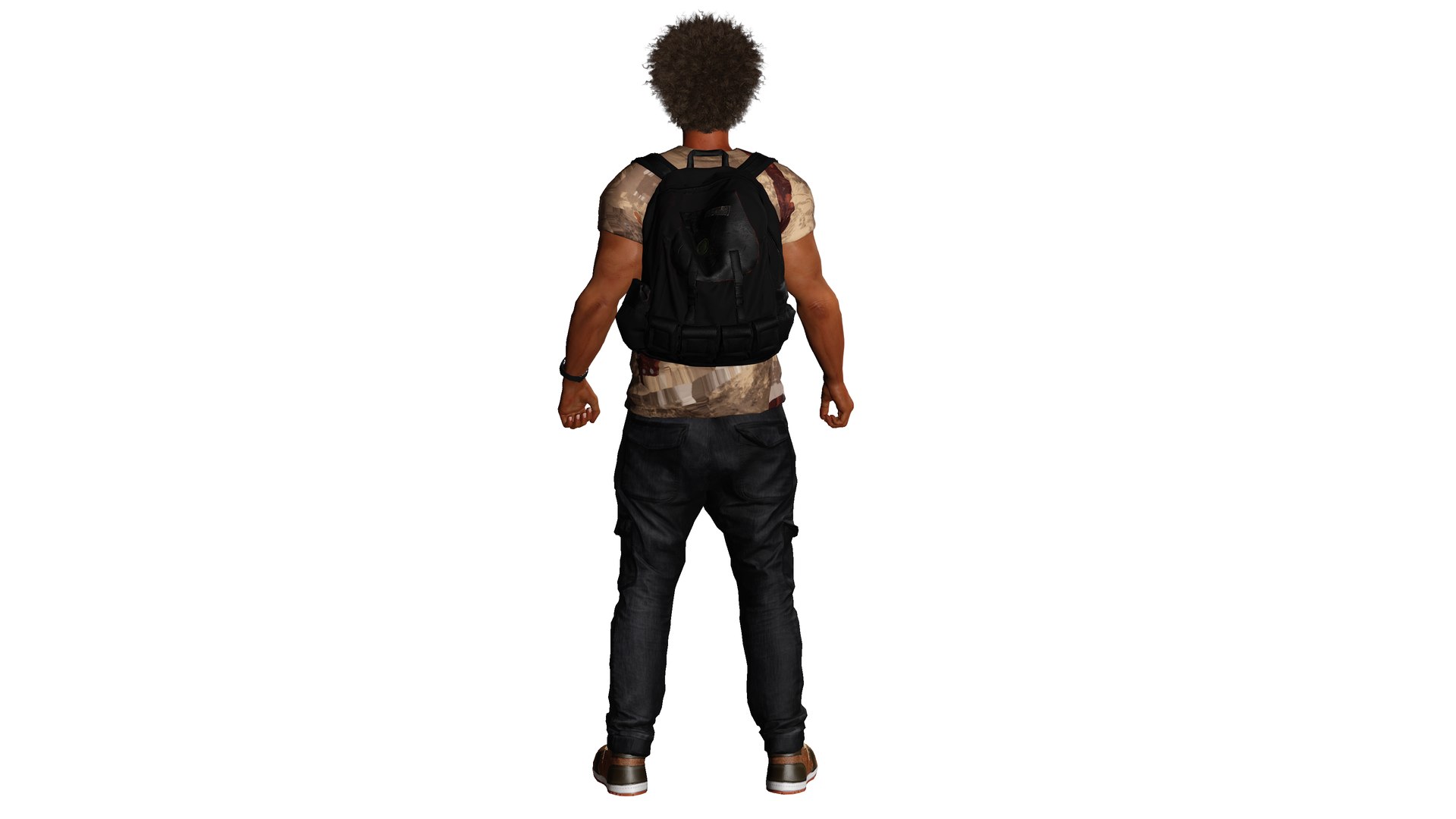 AAA 3D MODEL AFRO NEGRO MALE - RIGGED GAME READY CHARACTER 3D model https://p.turbosquid.com/ts-thumb/Di/QZSVkJ/g1/15/png/1676618152/1920x1080/fit_q87/eca272c3899b704b05a355178bf980f817771802/15.jpg