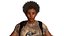 AAA MODÈLE 3D AFRO NEGRO MALE - PERSONNAGE RIGGED GAME READY