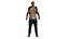 AAA MODÈLE 3D AFRO NEGRO MALE - PERSONNAGE RIGGED GAME READY