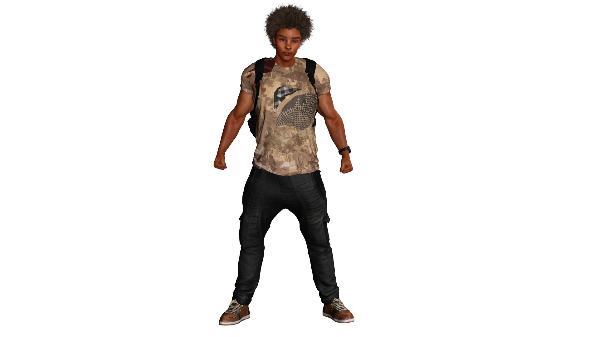 AAA 3D MODEL AFRO NEGRO MALE - RIGGED GAME READY CHARACTER 3D model https://p.turbosquid.com/ts-thumb/Di/QZSVkJ/qV/7/png/1676618132/1920x1080/fit_q87/94db86966659d8b98ad3e3dbec59e3ab217a24cf/7.jpg
