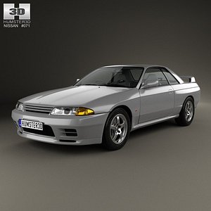 Nissan Skyline GT-R R34 V-Spec 2 Nur model 3D $230 - .c4d .3ds .fbx .obj -  Free3D