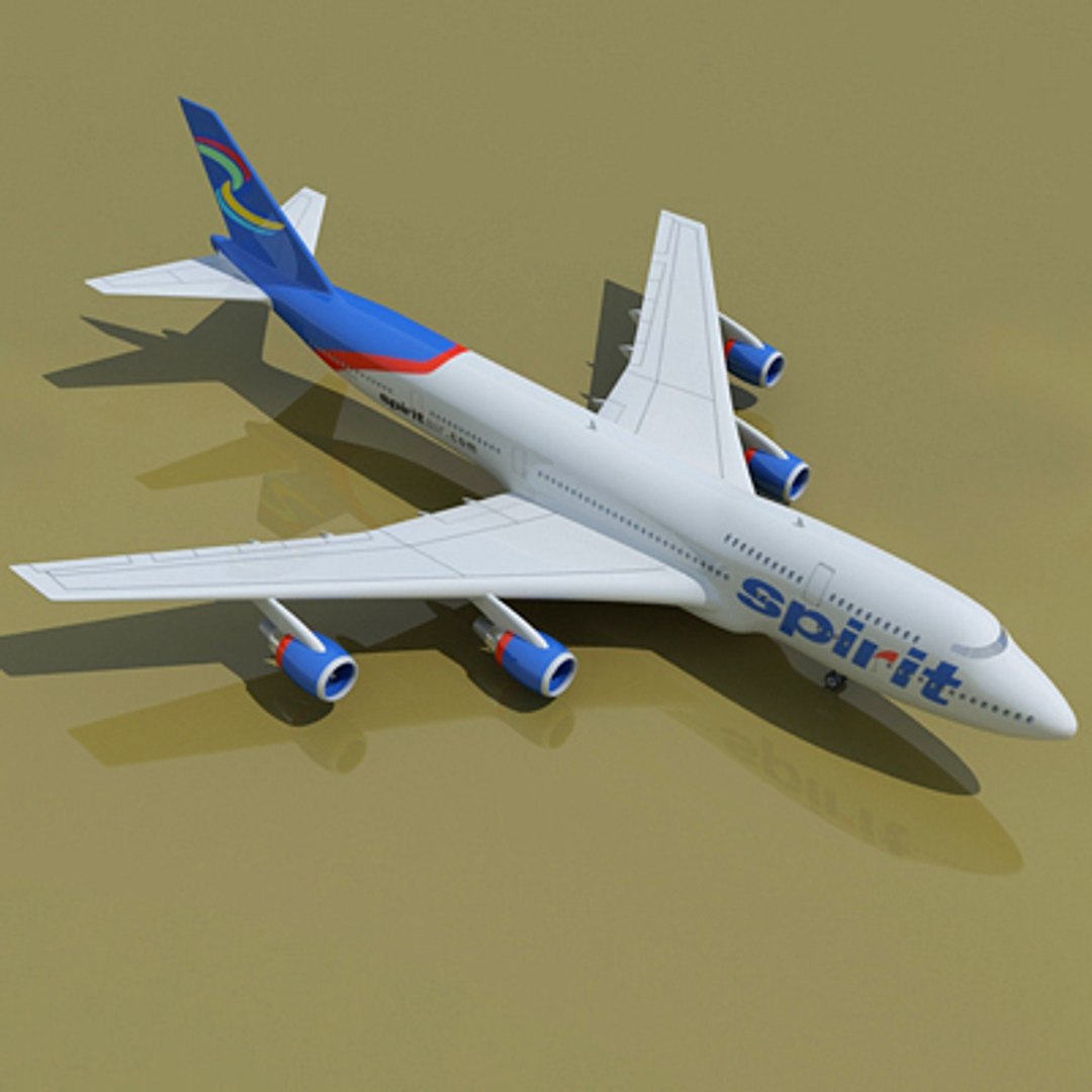 B 747 3d Model