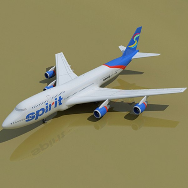 B 747 3d Model