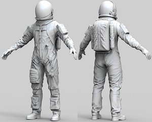 Astronaut High Poly