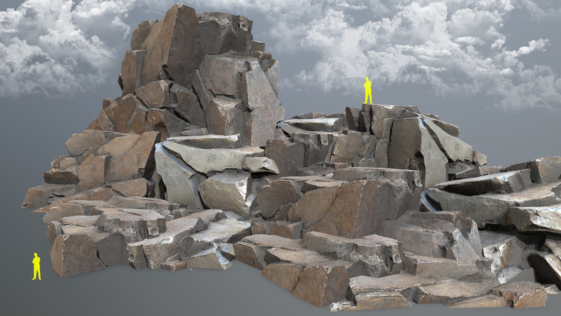 Desert Rocks 3D Model - TurboSquid 2300047
