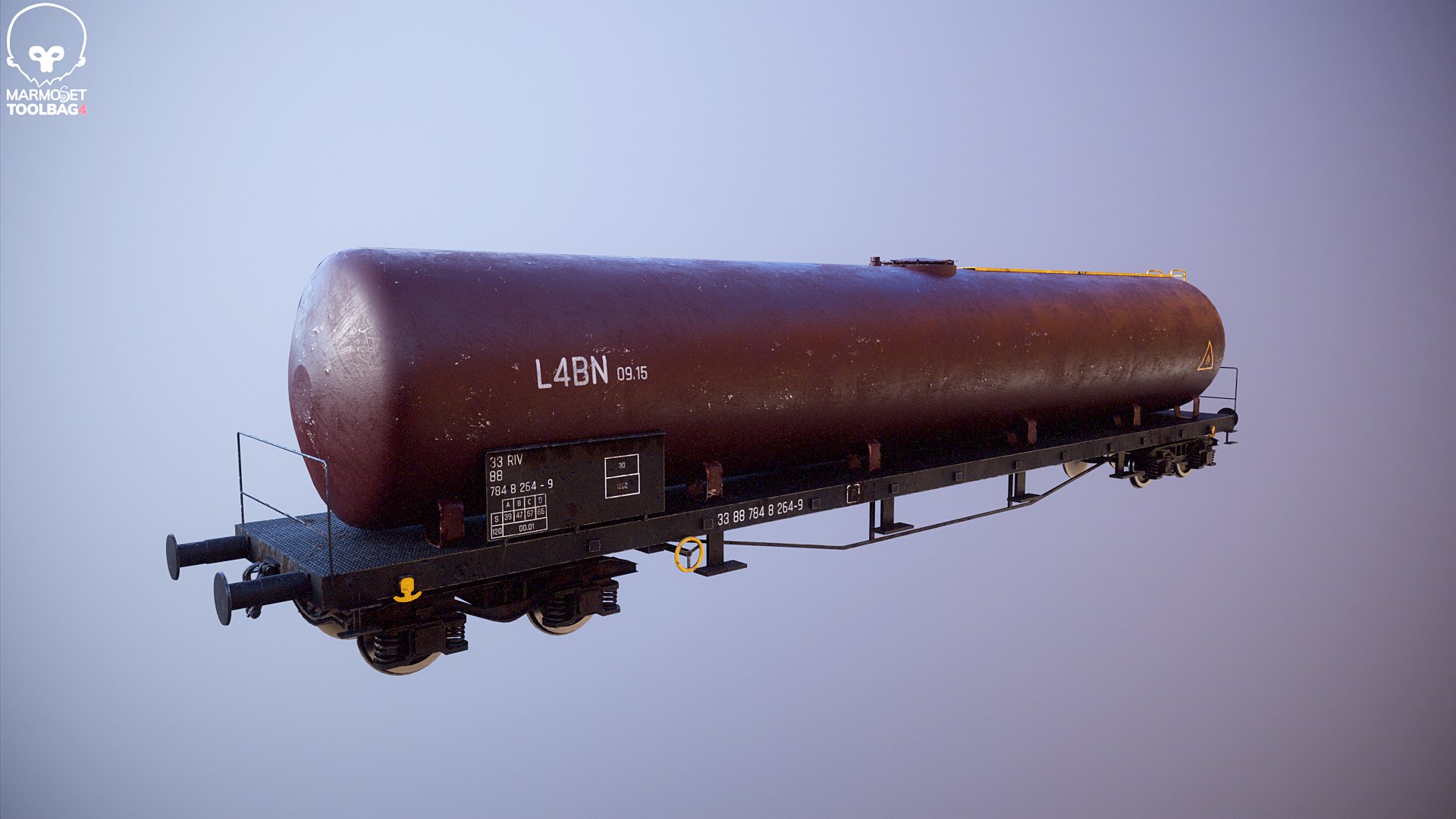 Used nad Rusted Tanker Railcar 3D model https://p.turbosquid.com/ts-thumb/Di/cC4Zk6/ay/tankused__toolbag_/png/1719400894/1920x1080/fit_q87/db556ff74b6668fb82c2c547bdcee23ad6b2323f/tankused__toolbag_.jpg