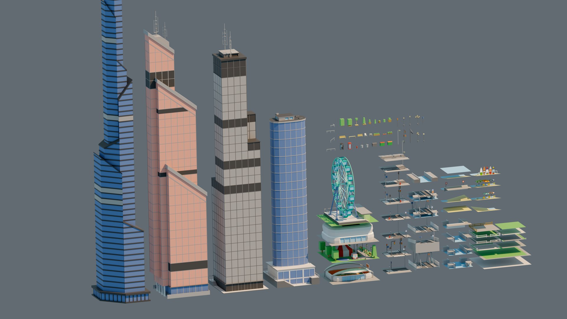 City low Poly 4 Tile pack 3D https://p.turbosquid.com/ts-thumb/Di/daeYSv/F0/12/png/1639503795/1920x1080/fit_q87/91e8769ab2bebc5243ea9e38969804bc25e98b15/12.jpg