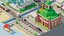 City low Poly 4 Tile pack