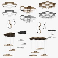 750 Favo Lightstar Collection of Lamps