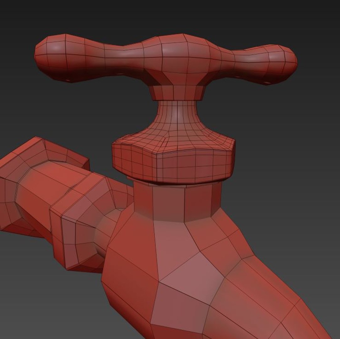 Water Tap 3ds