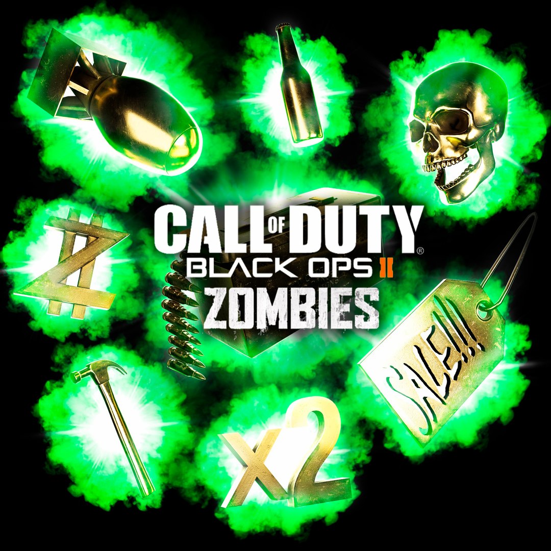 3D Call Of Duty Black Ops II Zombies Insta Kill Power-Up - TurboSquid ...