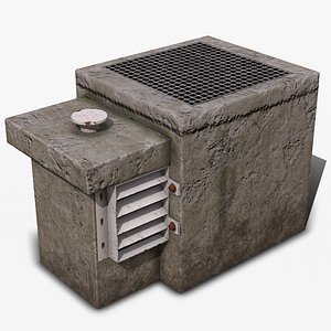 bunker vent 3D model