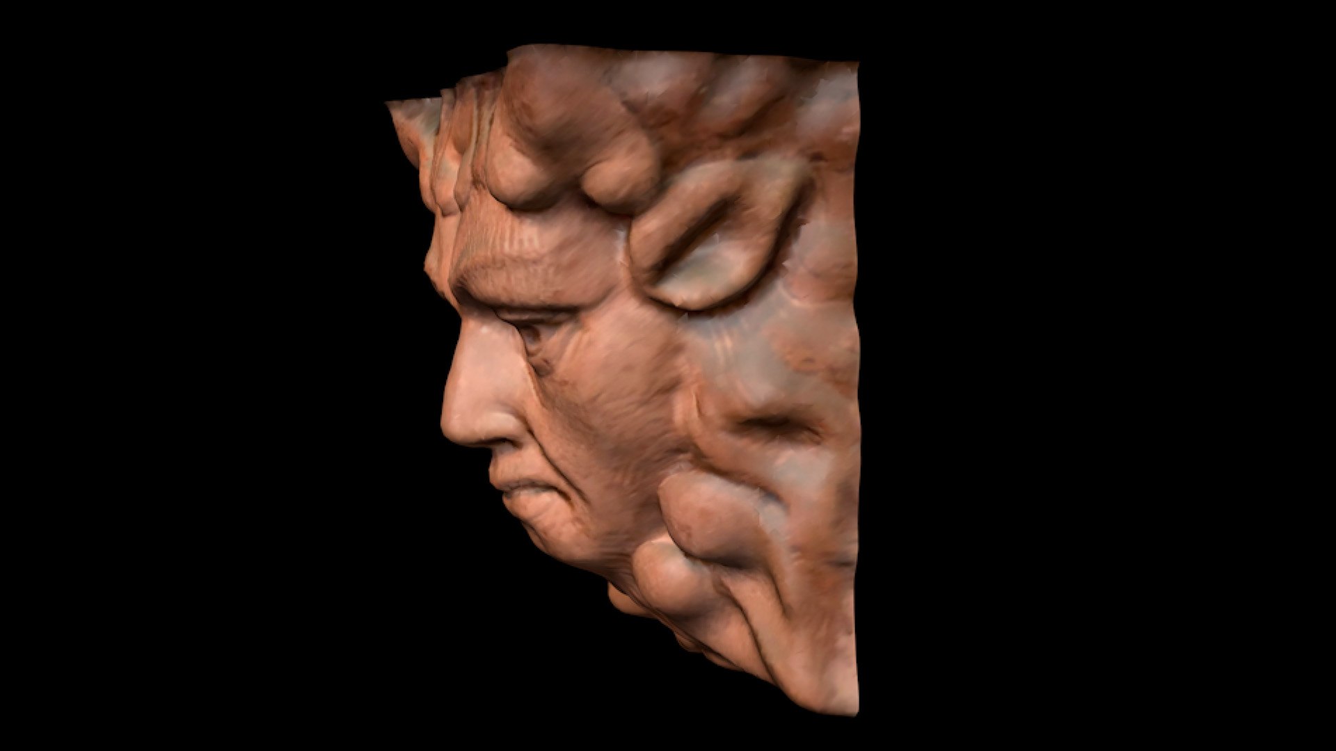 3D Midievil-wooden-face model - TurboSquid 2139375