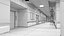 Hospital Hallway and Ward Interiors