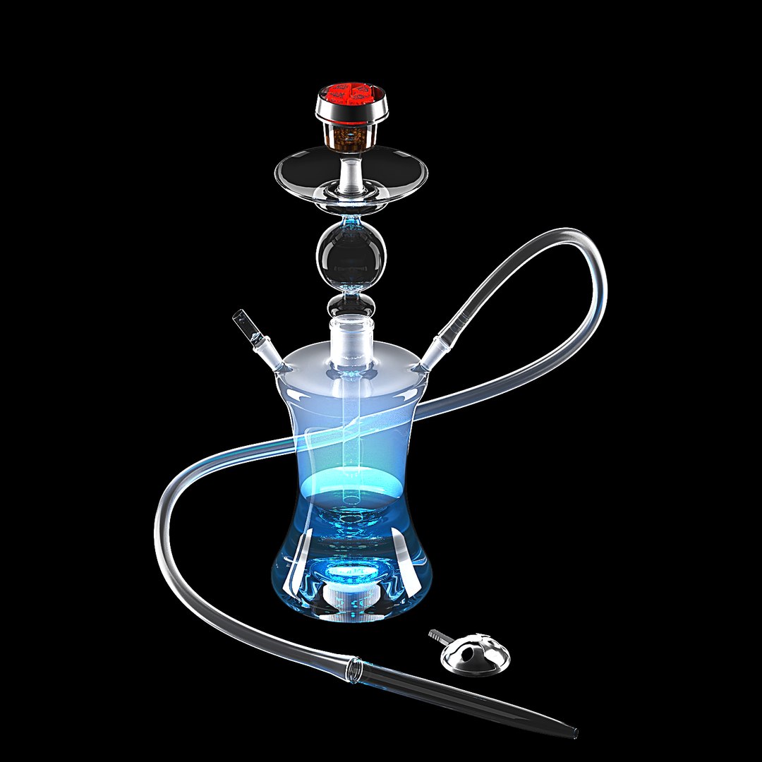 Hookah temple 45 smoke 3D model - TurboSquid 1632493