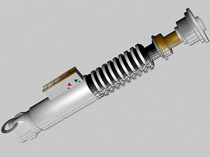 Modello 3D Luke spada laser Episodio VI - TurboSquid 1850023